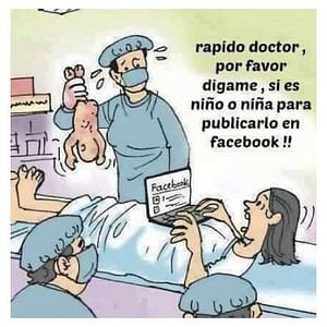 Facebook cartoon